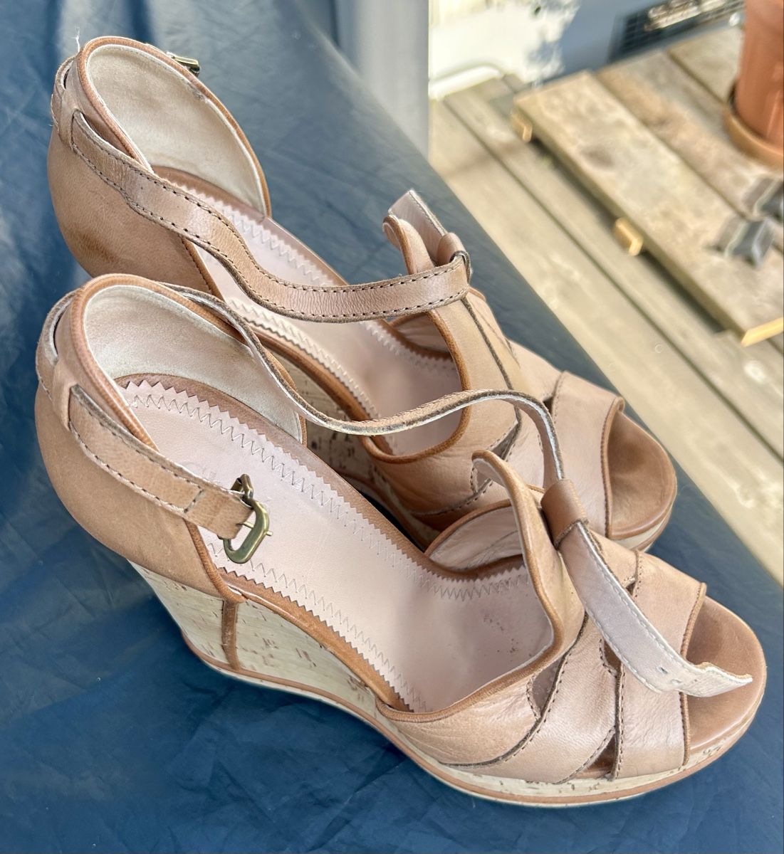 Chloé Scarpe da donna: Original CHLOÉ Keilabsatz-Sandalen, Gr. 40 – Usato da Oberhasli venduto da newyorksydney
