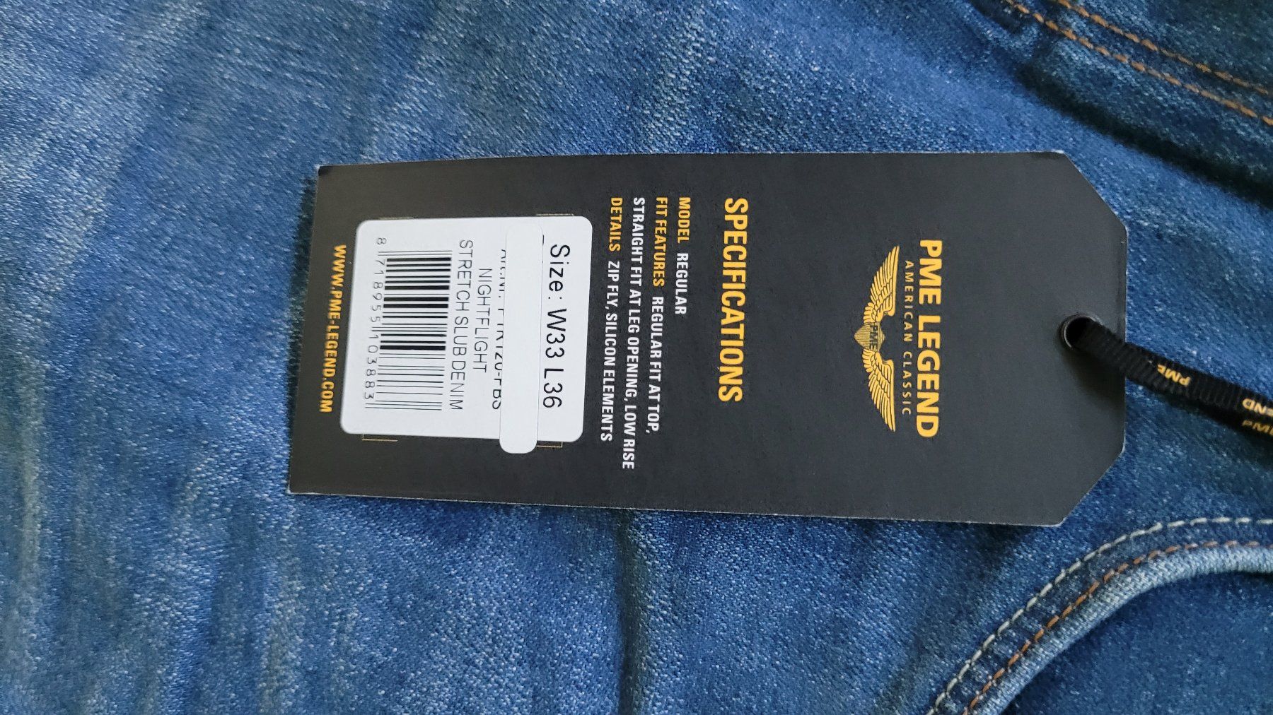 PME Legend Jeans: PME Legend Jeans, W33 L36, Neu – Nuovo e nell'imballaggio originale da Sins venduto da dsto 1