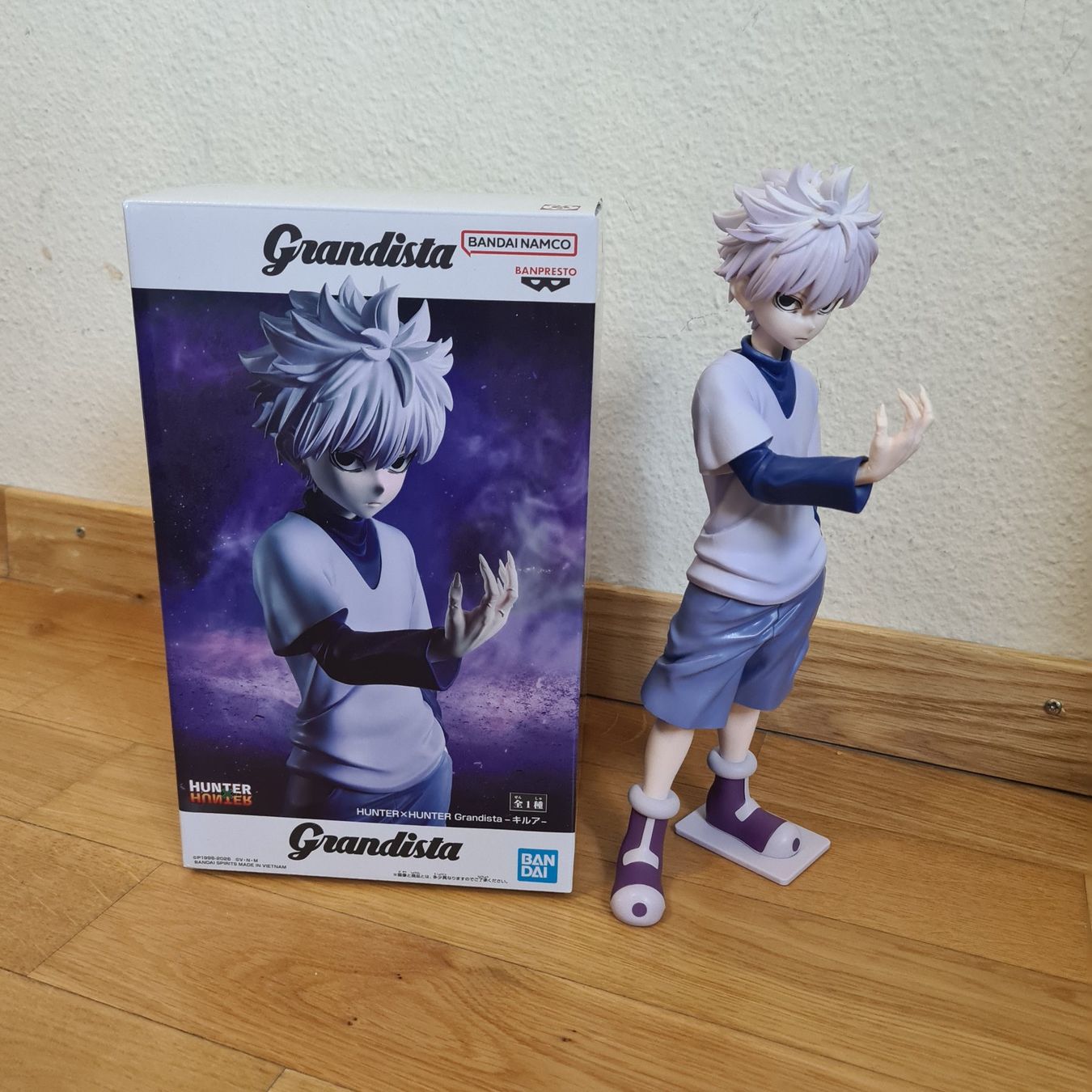 Statuette: Hunter X Hunter Killua Grandista Figure Banpresto – Nuovo e nell'imballaggio originale da Baar venduto da BelzAnimemarkt