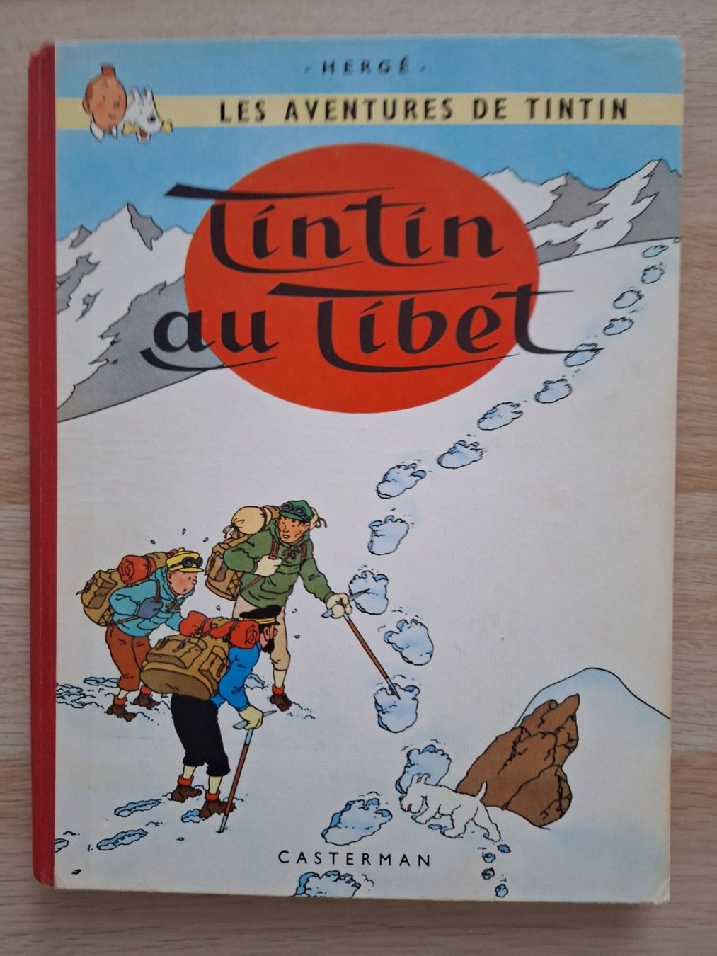 Comics: TINTIN au Tibet / EO 1960  /  B29 – Gebraucht aus Nyon von beny13