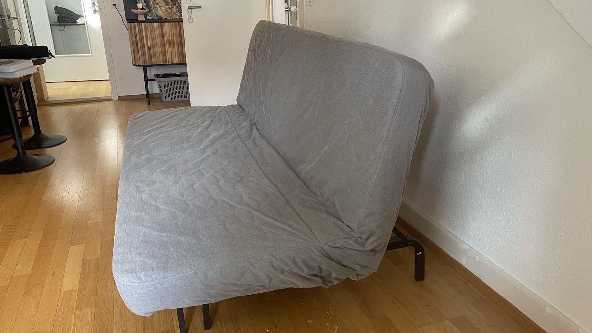 Divani: 3er-Bettsofa von IKEA, grau/beige – Usato da Zürich venduto da samantha.123 1