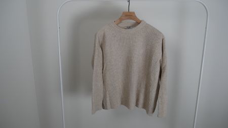 NAKD Strickpullover beige Sweater Pullover Strick Häkeln
