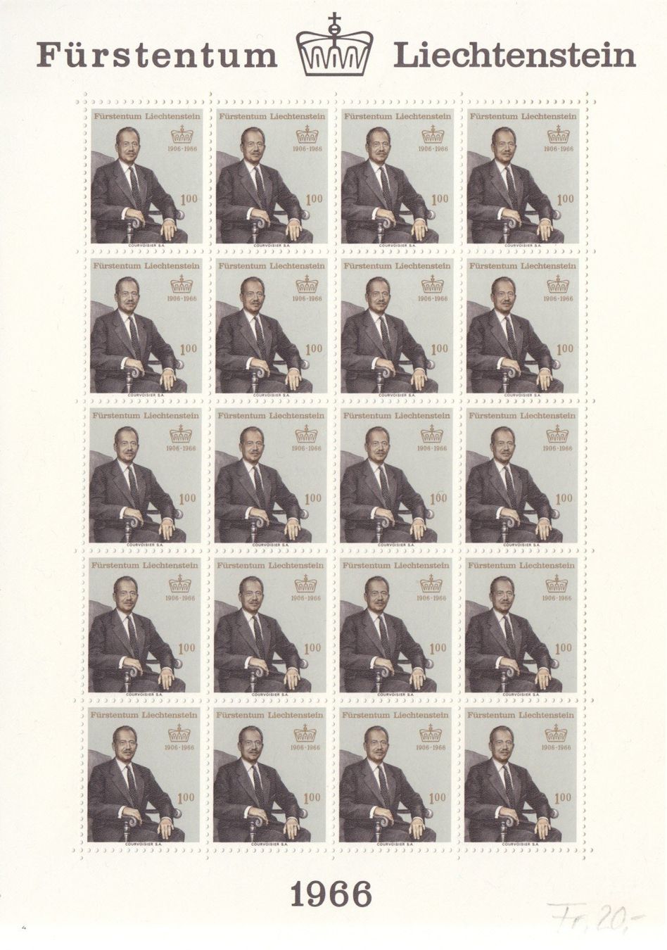 Tutti i francobolli: LBK 399 Bogen postfrisch – Usato da Bürglen TG venduto da StampGraf