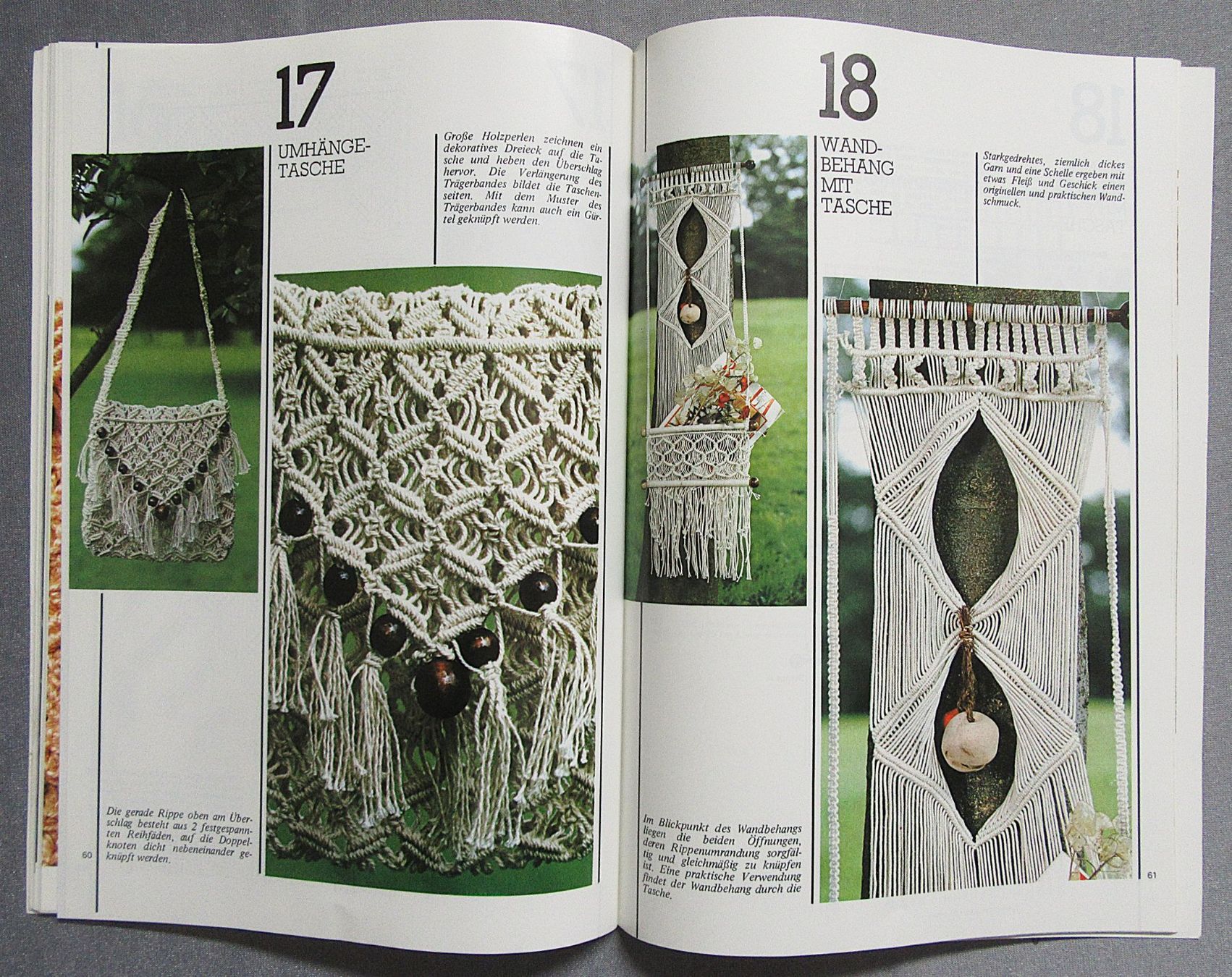 Riviste & Magazine: Makramee - Sonderheft - Die Masche - Macramé – Usato da Auenstein venduto da Padabimbim 7