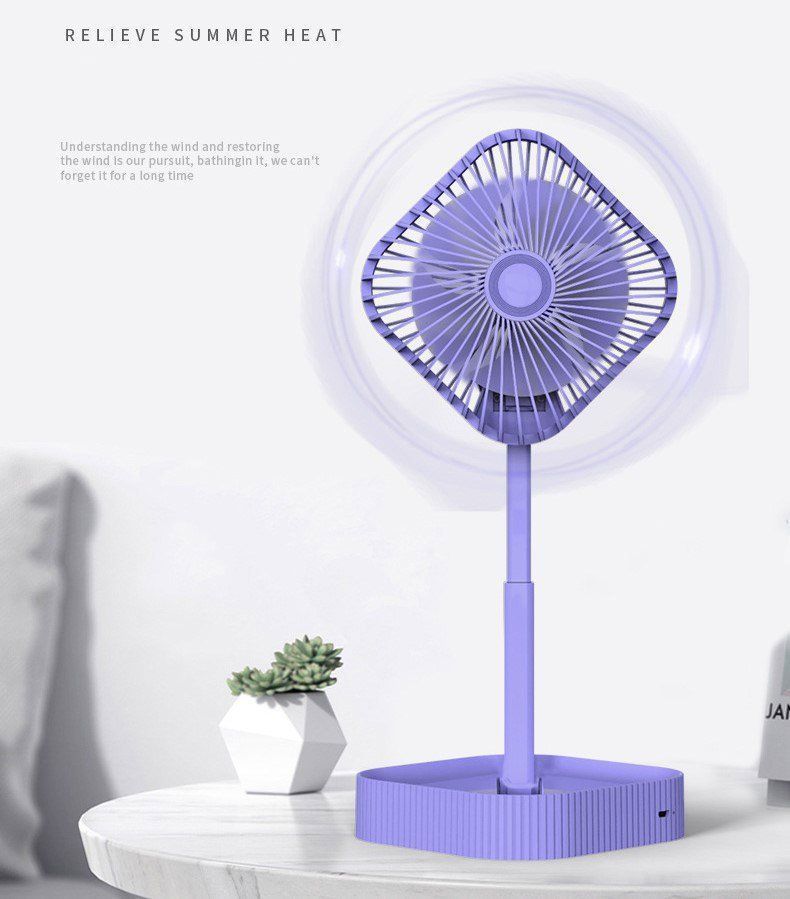 Ventilatori: Ventilateur USB portable rechargeable 4W – Nuovo e nell'imballaggio originale da Morges venduto da All4nature 4