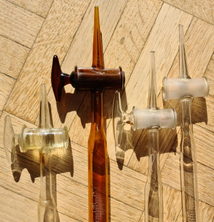 Pipette Glas Antik 4 Stück Kaufen auf Ricardo