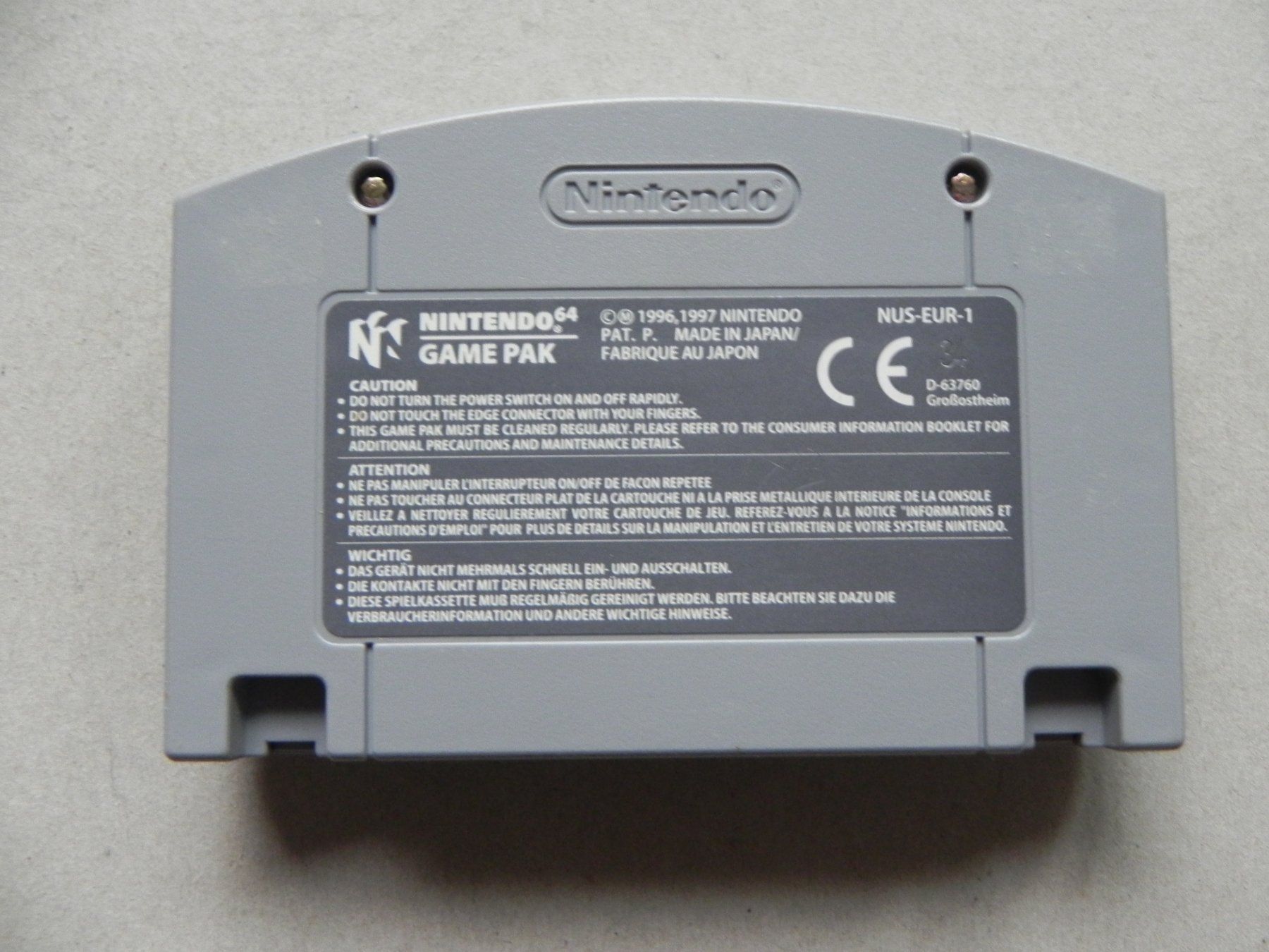 Nintendo Giochi: Nintendo 64 Robotron N64 Game Spiel Roboter – Usato da Siebnen venduto da krimsie 1