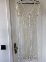Kimono dentelle blanc cassé taille Xs/S