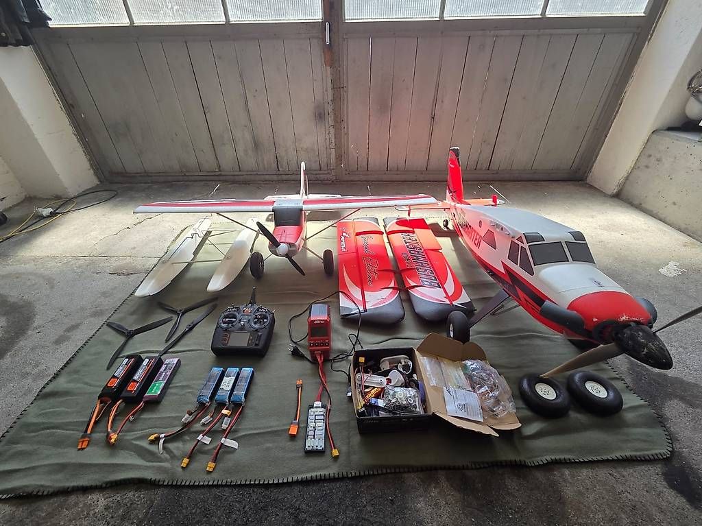 Modellismo RC: Modellbau RC Modellflugzeug Kit (Komplettpaket) – Usato da Schwyz venduto da y91mifi