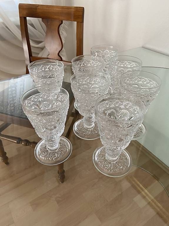Verres: 8 Dessert-/Coupegläser – D'occasion à Kreuzlingen par gfe_x2qf