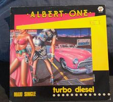 Rare Albert One Turbo Diesel Maxi Vinyl ita 1984 topzustand