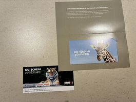 Gutschein Jahreskarte Familie Zoo Zürich