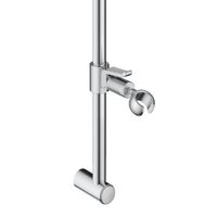 KWC Duschgleitstange FIT 177 L1100, Chromstahl gebürstet