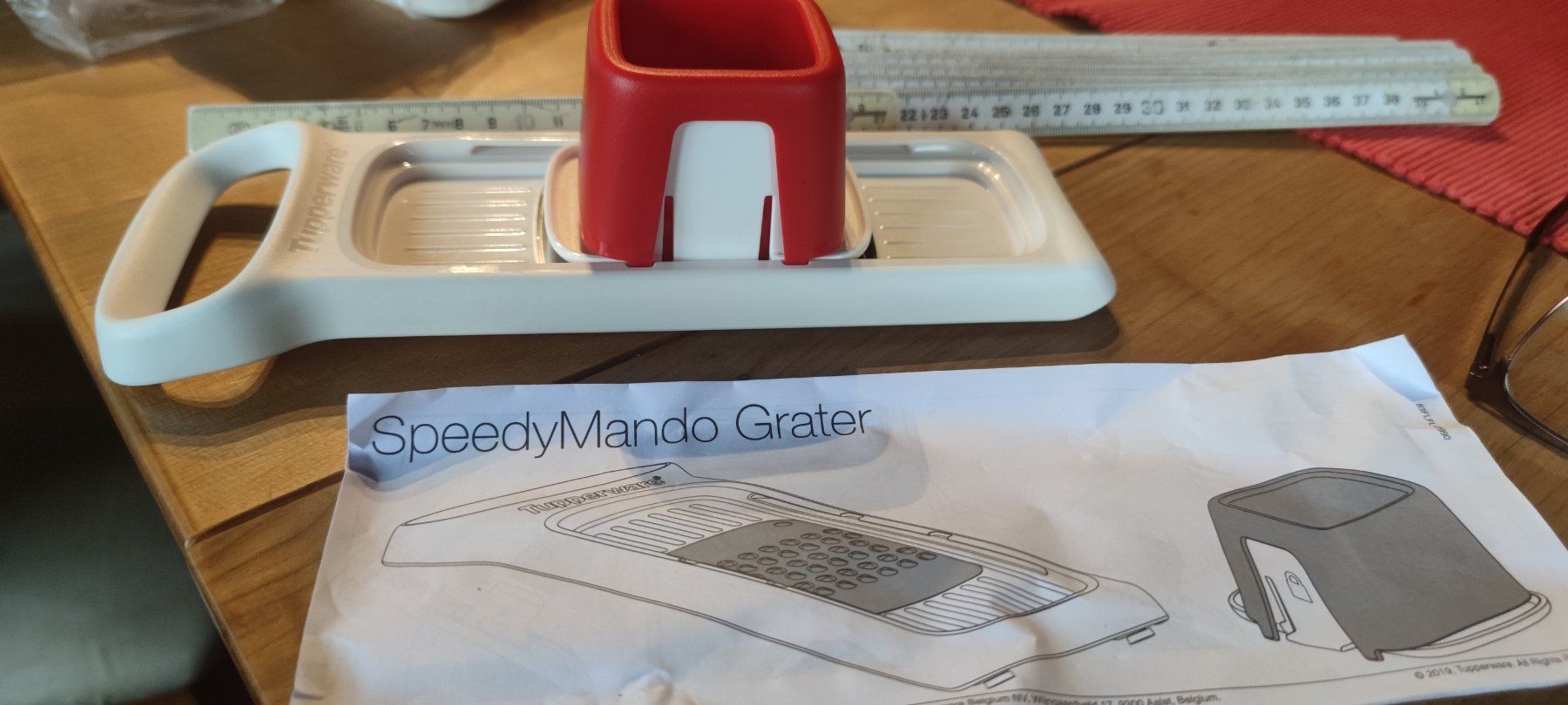 Tupperware Elettrodomestici da cucina: Tupper Speedy Grater – Nuovo e nell'imballaggio originale da Schweizersholz venduto da fuchs06