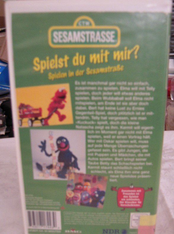 Tutti i VHS: VHS  SESAMSTRASSSE – Usato da Heimberg venduto da Rockenrol 1