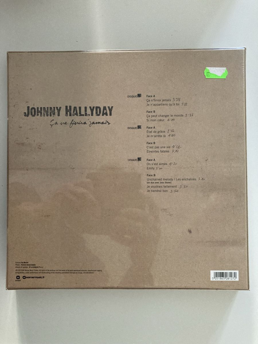 Dischi in vinile: Johnny Hallyday – Nuovo e nell'imballaggio originale da Poliez-Pittet venduto da dav_h8tl 1