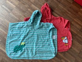 2er-Set Bade-Ponchos Kleinkinder Jako-o Gr. 80/86 - 92/98