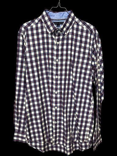 Tommy Hilfiger Camicie: Tommy Hilfiger Classic Fit Kariertes Button-Down-Hemd - – Usato da Zug venduto da vinokilo 1