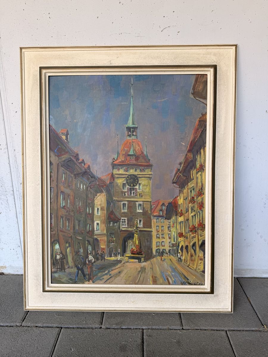 Gemälde: Bild Zytglogge Bern – Gebraucht aus Koppigen von Saxo82