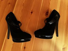 Elegante Damen Schuhe, schwarz, Grösse 36, Top Zustand!