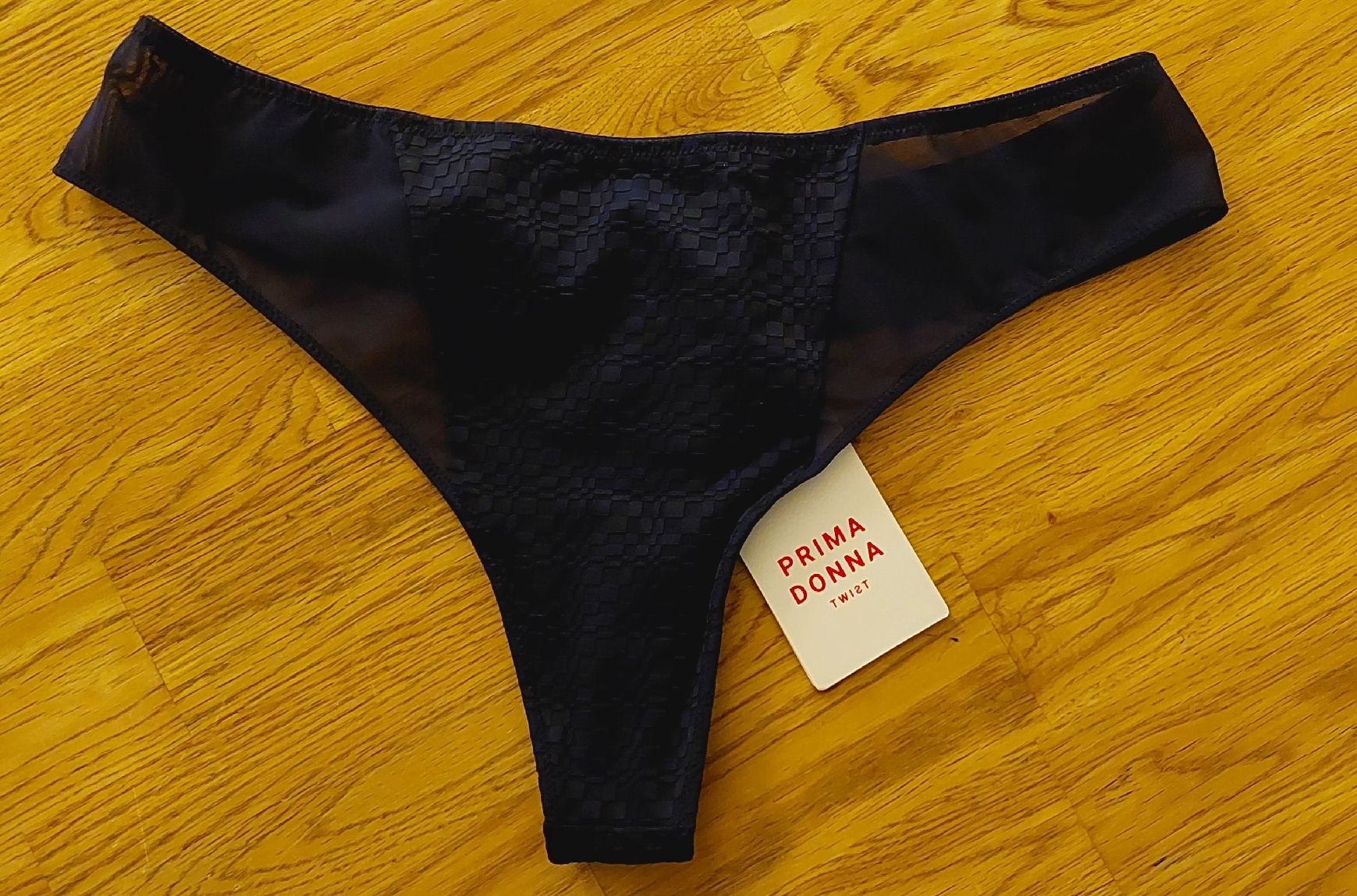 Altra biancheria intima: Neu! PRIMA DONNA String Gr.42 Majestic Blue – Nuovo e nell'imballaggio originale da Zürich venduto da lehmi1