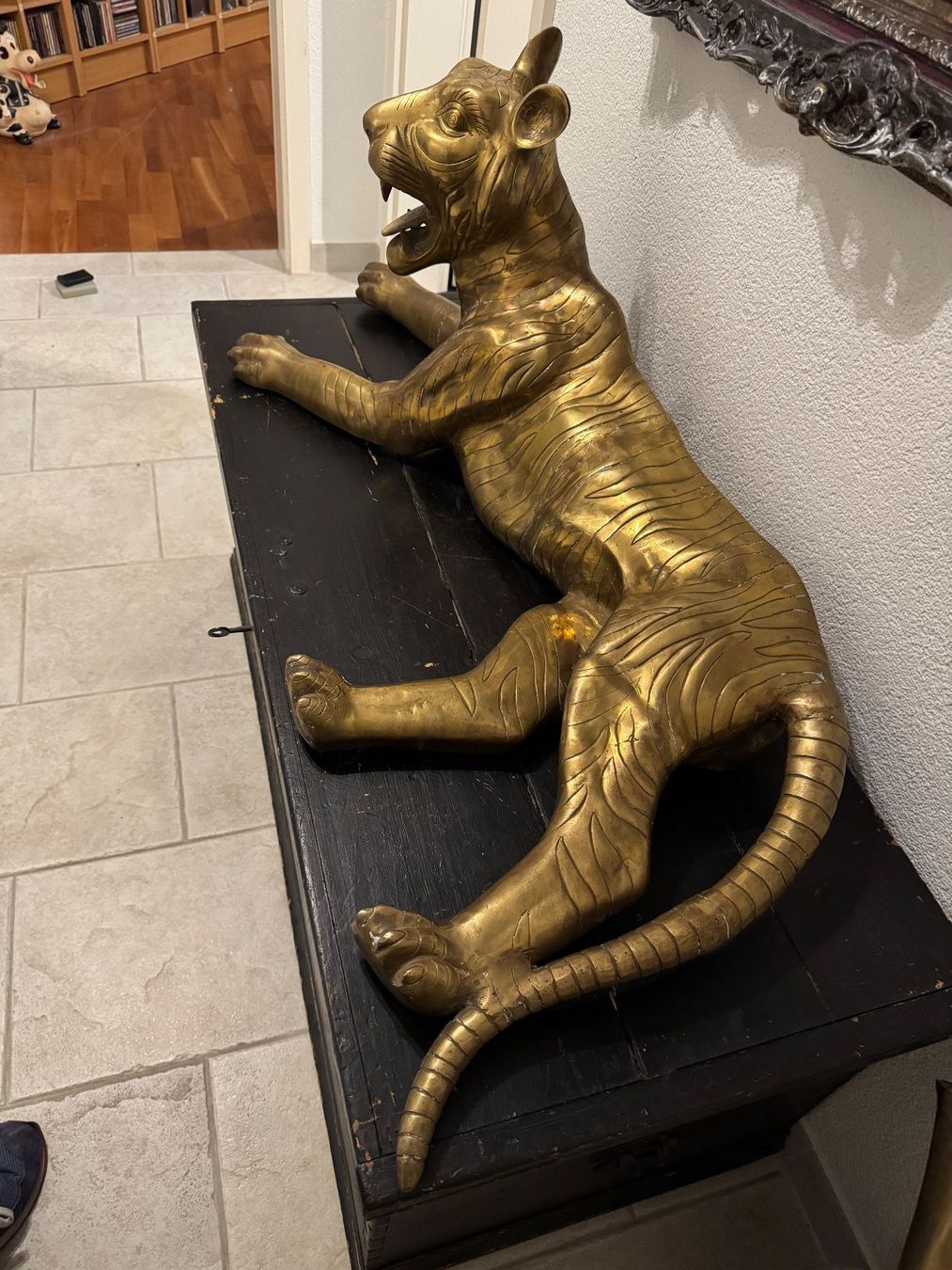 Sculture & Statue: Löwe Messing Skulptur 34 Kg – Usato da Horgen venduto da Auction-Kings