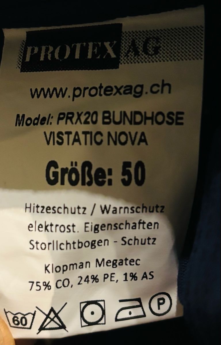 Pantaloni: Protex Bundhose / Arbeitshose Gr. 50, Neu!!! – Nuovo (secondo la descrizione) da Aarau venduto da Wolli85 3