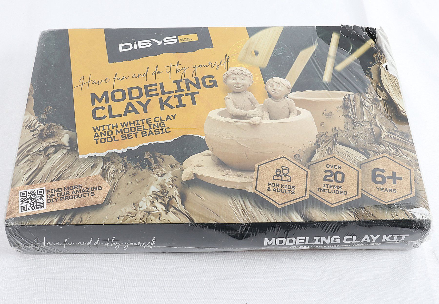 Modelliermasse: DIBYS MODELING CLAY KIT – Neu und originalverpackt aus Steinen von Restwert_Steinen
