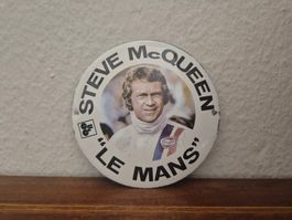 Emailschild Le Mans Steve Mcqueen Gulf Oil Emaille Schild