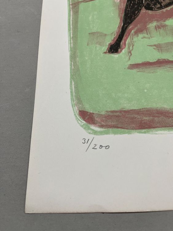 Grafica & Litografie: KÜNSTLER ? LITHOGRAPHIE SIGNIERT NUMMERIERT – Usato da Gersau venduto da grafik-kunst 3