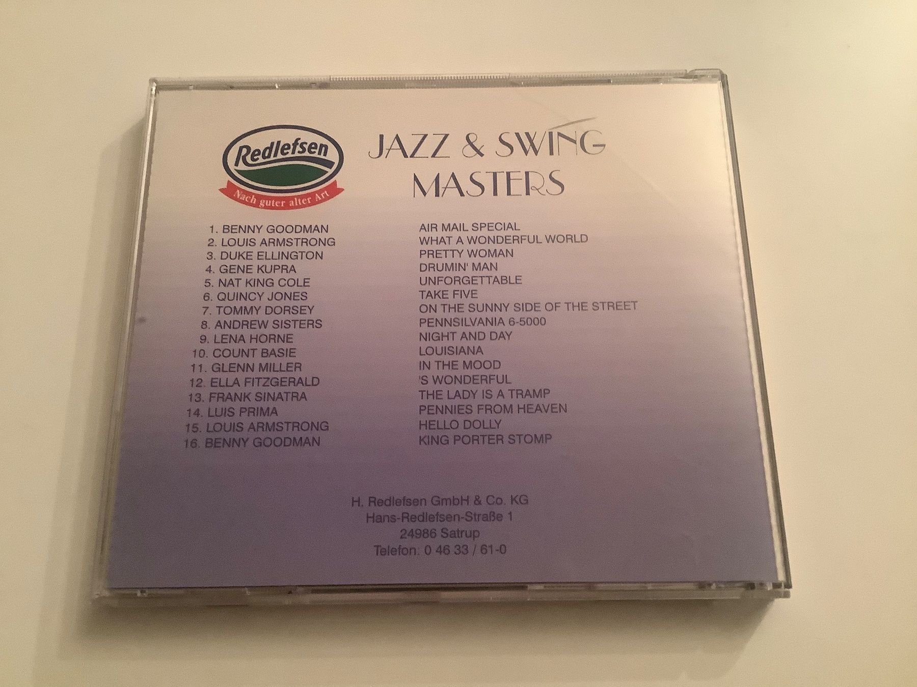 CDs: Jazz and Swing Masters – D'occasion à Dübendorf par Shreck 1