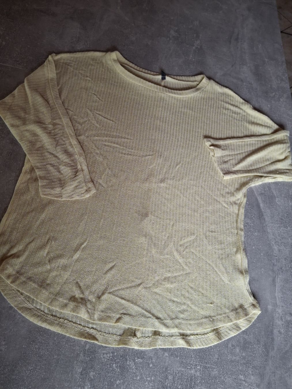 Pullover & Sweatshirts: Pull léger jaune pastel taille S marque Chicorée – Gebraucht aus Villiers von san_jn5w