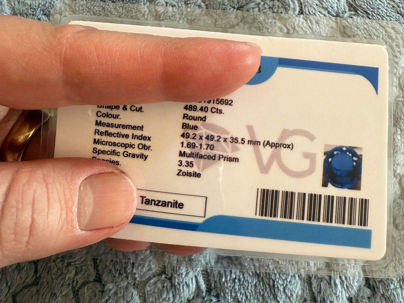 Pietre preziose: 489.40 Ct Certified – Nuovo (secondo la descrizione) da Genève venduto da AWWA 9
