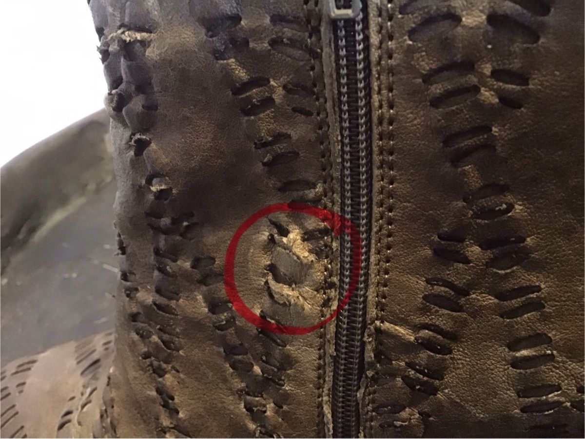 Vic Matié Damenschuhe: Leder Stiefel von Vic Matié Gr. 41 – Gebraucht aus Birsfelden von rah_8bfj 4