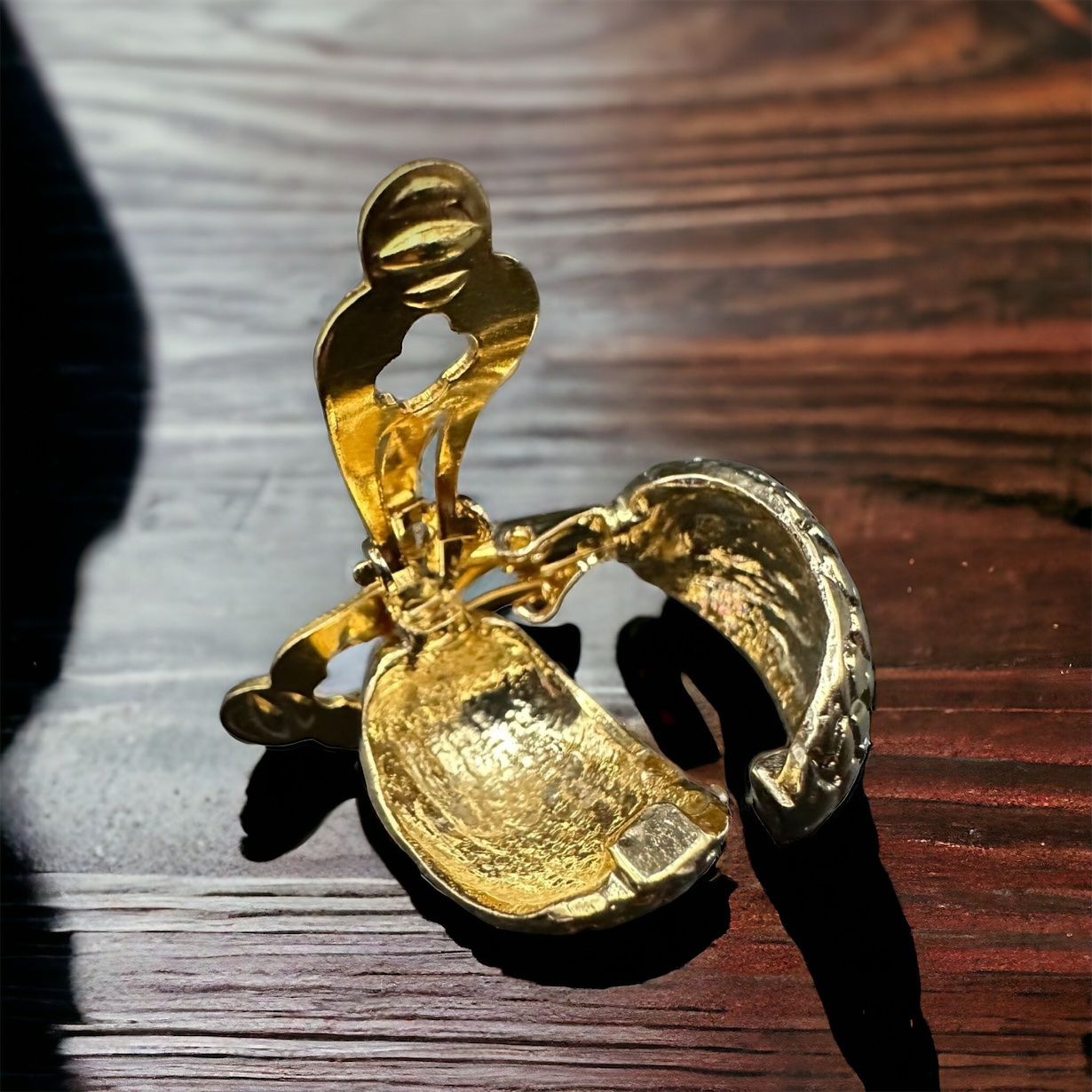 Ohrringe & -stecker: Ohrringe Clips Luxus-Schmuck - Modeschmuck, Vintage – Gebraucht aus Lamone von LaCantinaMagica 5