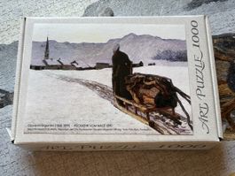 Art Puzzle 1000 Teile - Giovanni Segantini- complet