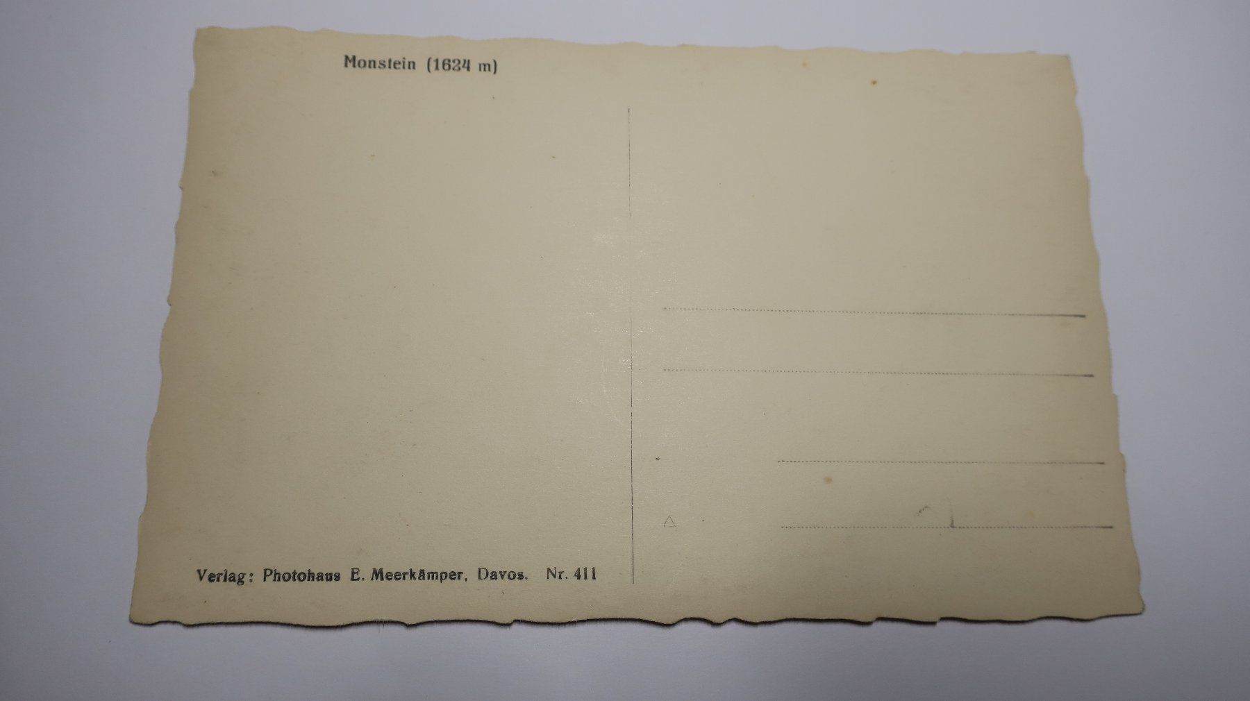 Cartes postales: Monstein (1624m) – D'occasion à Cormoret par Pascalll2001 3