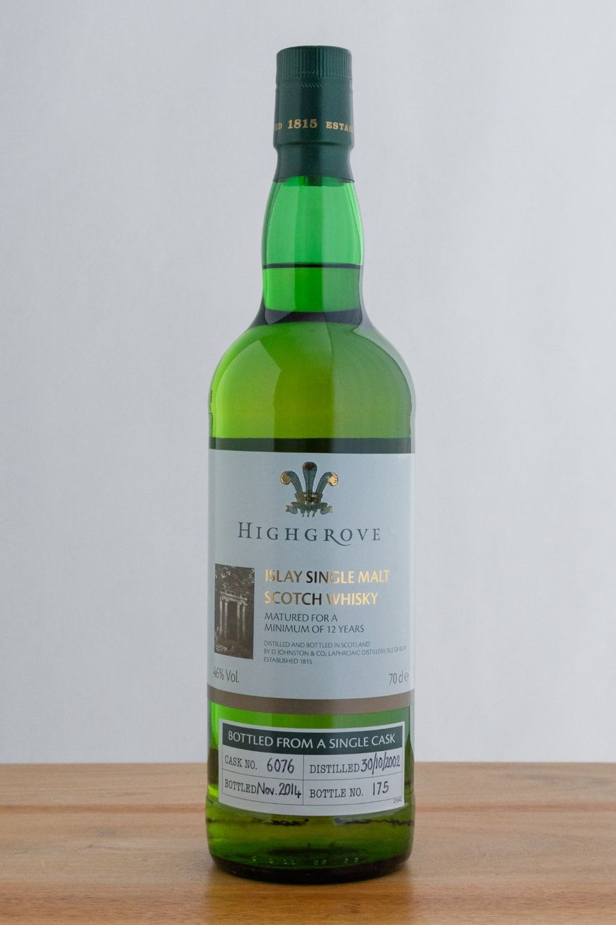Laphroaig Bevande alcoliche: Laphroaig - Highgrove - 12Y – Nuovo e nell'imballaggio originale da Zofingen venduto da maltpoint