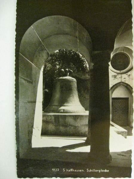 Cartoline postali: AK  Schaffhausen Schillerglocke – Usato da Gundetswil venduto da Egro01