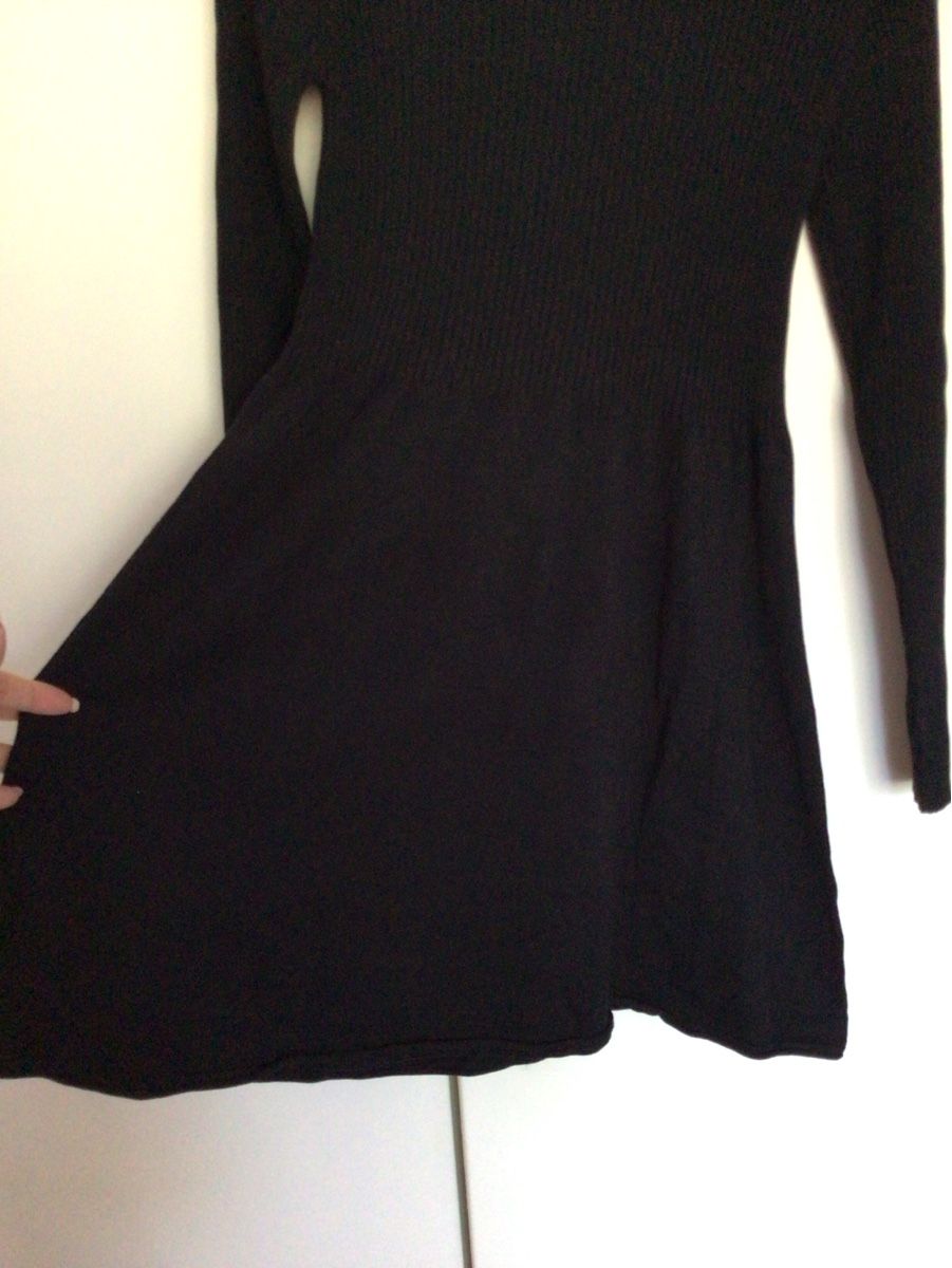 Vestiti: Schwarzes Strickkleid Gr. M – Usato da Steffisburg venduto da lar_x57s 1