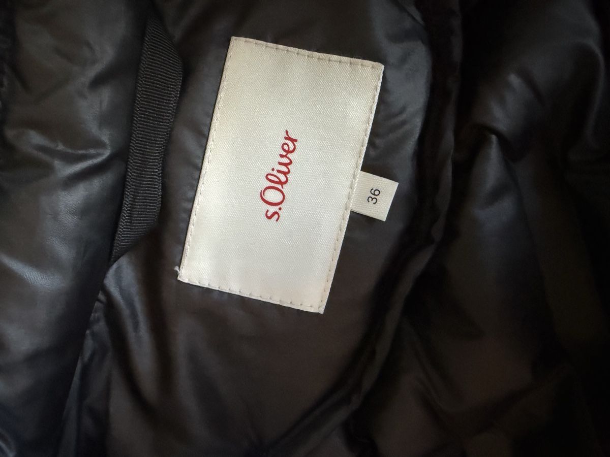 S.Oliver Cappotti: s.Oliver Steppweste Damen Gr. 36 schwarz – Nuovo (secondo la descrizione) da Sursee venduto da ste_zr96 5