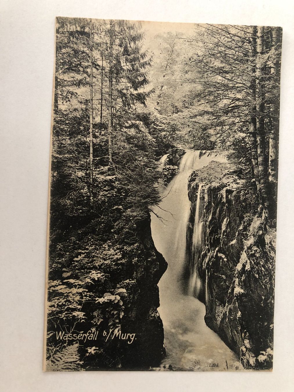 Cartes postales: Wasserfall b Murg (SG)   alte AK – D'occasion à Pfäffikon ZH par Waltoversand