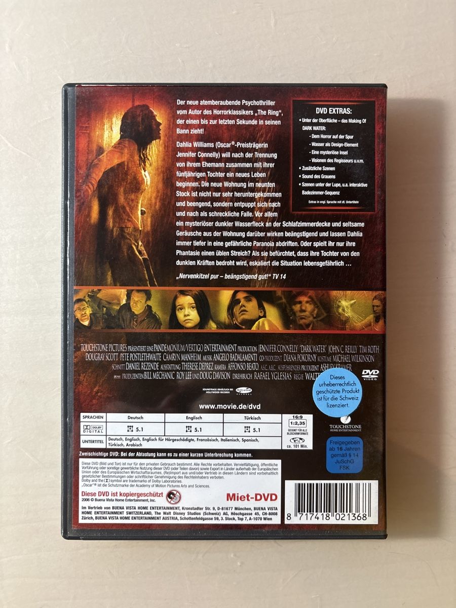 Tutti i DVDs: Dark Water - Dunkle Wasser – Usato da Ruswil venduto da Slivio_ 1