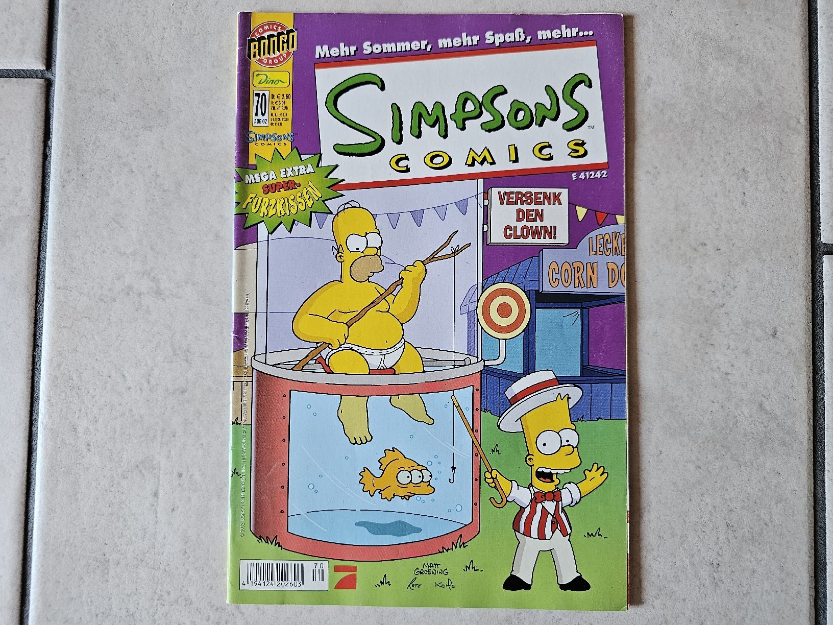 Comics: Simpsons Comic  -  Heft #70 – Gebraucht aus Schneisingen von backstore24