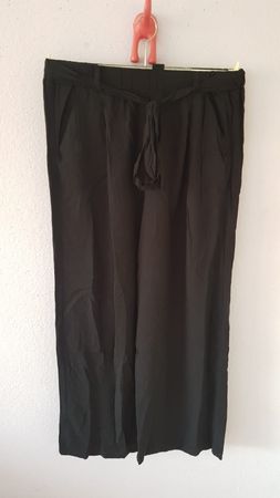 Pantalon léger ample noir ZEBRA taille S