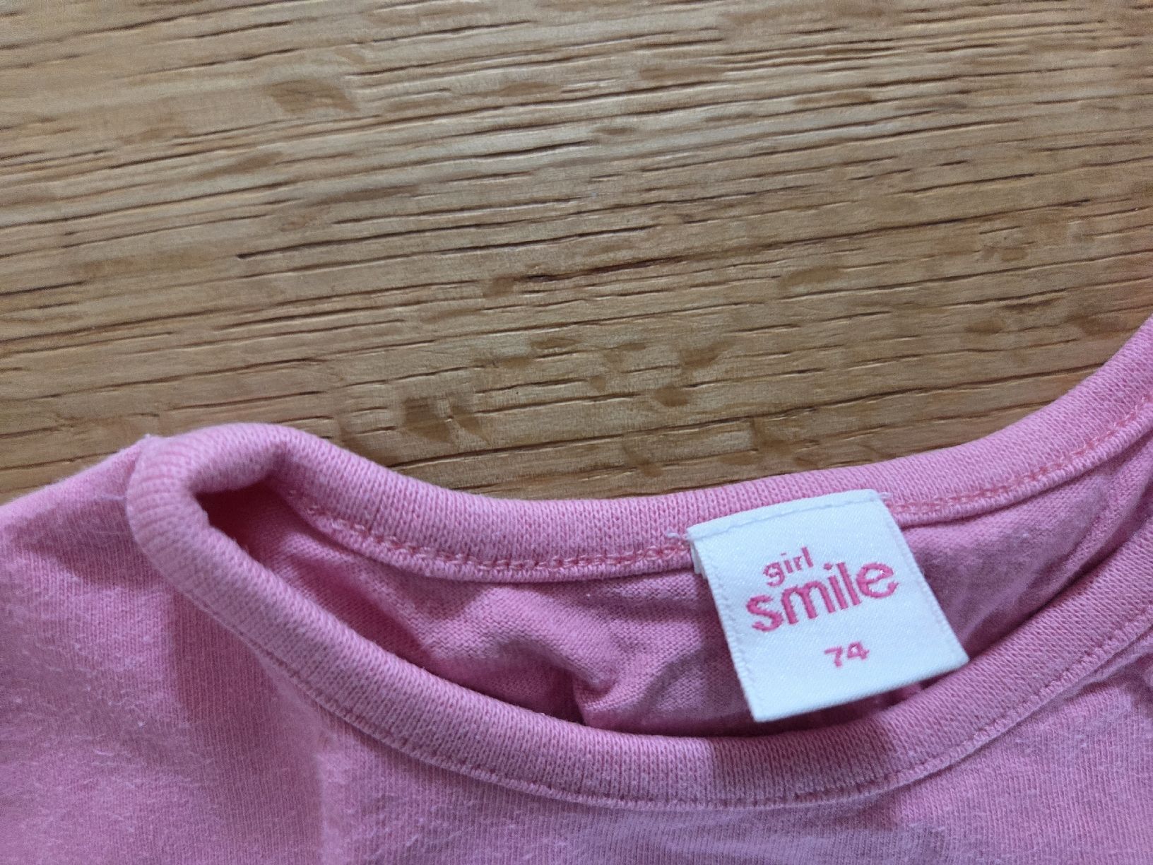 Camicette, T-shirt & Top: 2x T-Shirts, Gr. 74, Mädchen, pink, Katze. – Usato da Ottikon venduto da swiftchocolate 1