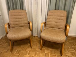 fauteuils vintage Albert Stoll Giroflex
