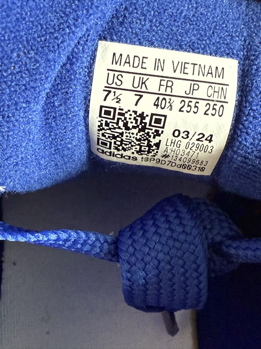 Adidas Scarpe da uomo: Adidas Campus Sneaker Blau Gr. 40 2/3 - Neu – Nuovo (secondo la descrizione) da Winterthur venduto da BB1974 4