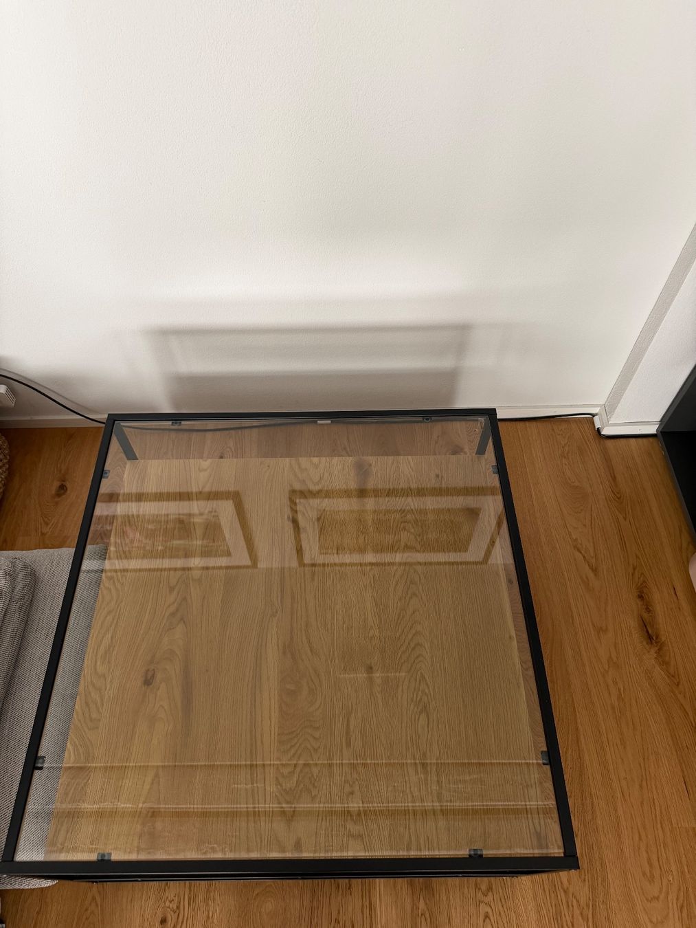 Tavoli: Glass & Oak Coffee Table – Usato da Horgen venduto da pam_l6cc 2