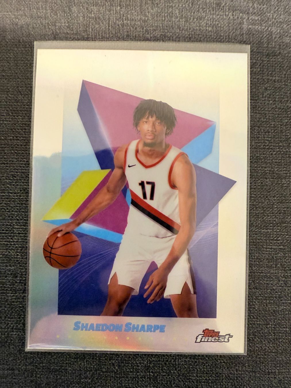 Topps Carte collezionabili: Topps finest Shaedon Sharpe NBA Refractor – Usato da Burgdorf venduto da Sports_Cards_3400